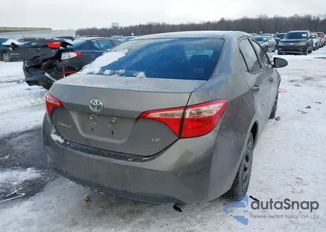 2019 Toyota Corolla Le из США, поврежденный, VIN 2T1BURHE1KC171964